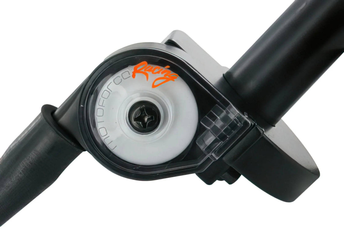 Gorgeri Poignées Accélérateur Moto 22mm Aluminium Quick Twister - Design Moderne Noir