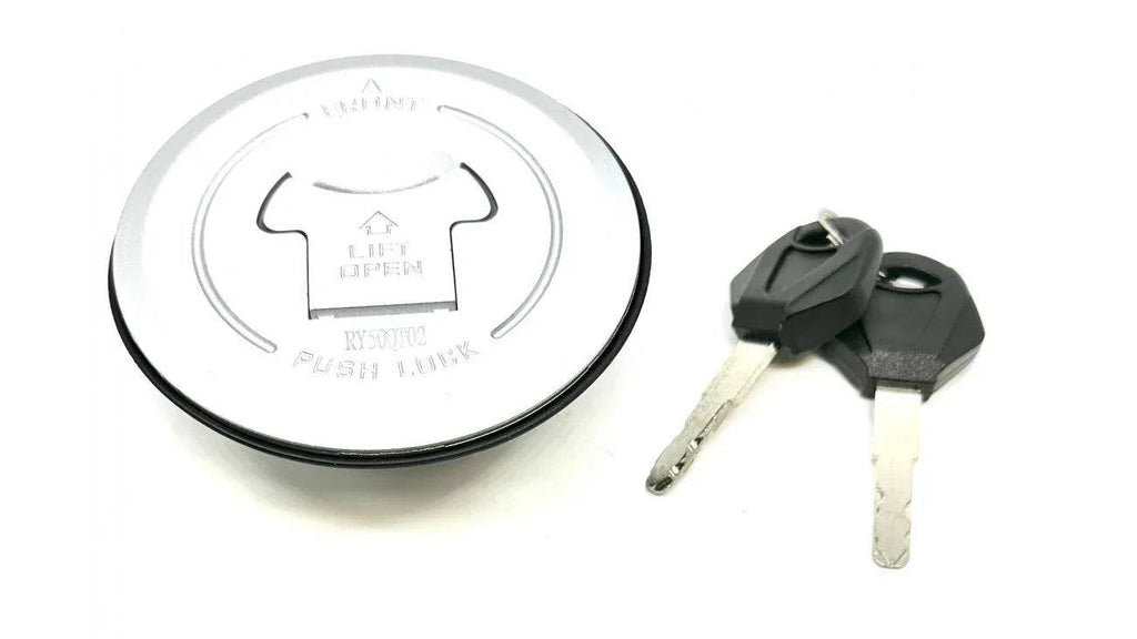 [1-6] BOUCHON D'ESSENCE AVEC 2 CLÉS RK7-2-1 (SCOOTTERRE OEM)
