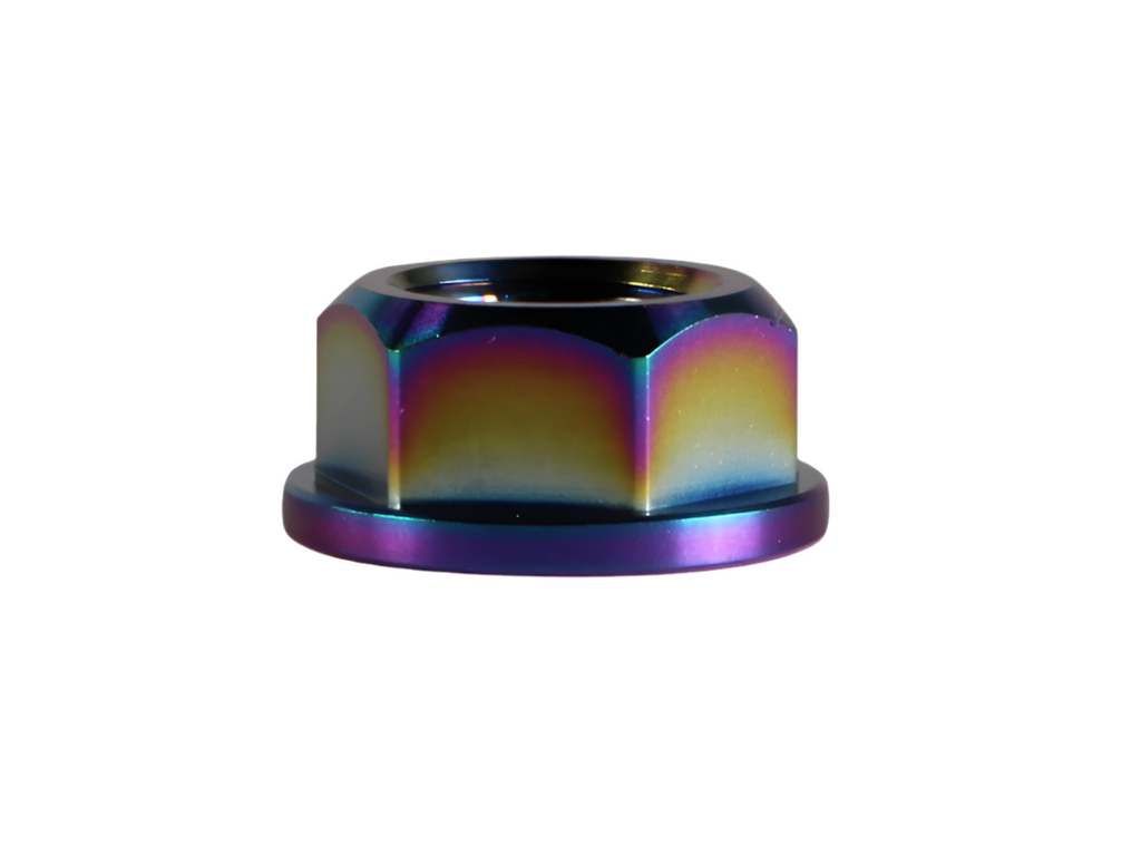 1000-1131.1 Rear Axle Nut NCY Electroplated M16 for GY6 125-150cc