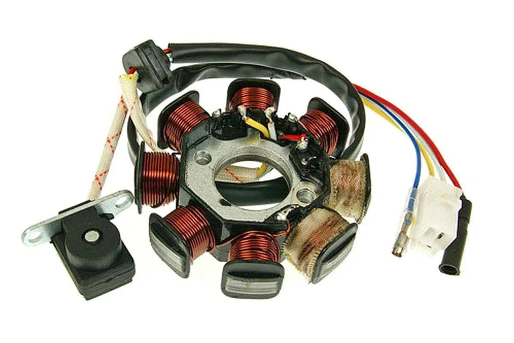 Ignition Stator Version 1 GY6 50cc - Stator d'Allumage Version 1 GY6 50cc - BT10006