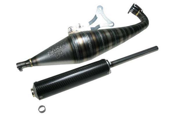 Exhaust Stage6 R/T 95CC Drag Race Minarelli Horizontal - Échappement Stage6 R/T 95CC Drag Race Minarelli Horizontal - S6-9616609