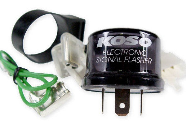 Koso Indicator Relay LED 3 Pins - Koso Relais indicateur LED 3 broches - KO-KD006000