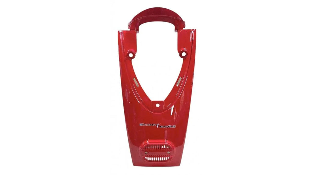 [80] SUPPORT CENTRAL PLASTIQUE DE PHARE AVANT ROUGE (2018-2020) (SCOOTTERRE OEM)