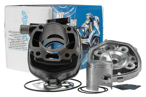 Cylinder Kit LC Polini Sport Fonte 70cc 10mm Minarelli Horizontal - Kit Cylindre LC Polini Sport Fonte 70cc 10mm Minarelli Horizontal - 166.0083