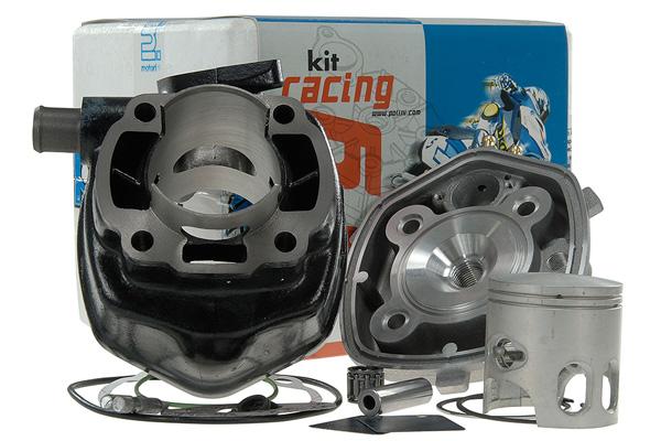 Cylinder Kit LC Polini Corsa 70cc 10mm Minarelli Horizontal - Kit Cylindre LC Polini Corsa 70cc 10mm Minarelli Horizontal - 166.0083/R