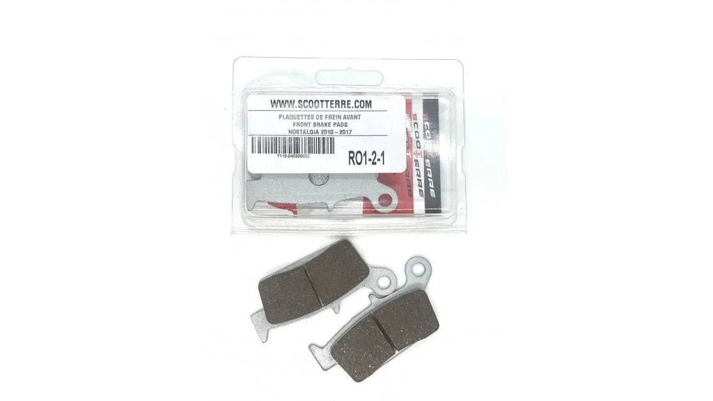 [18] PLAQUETTES DE FREIN AVANT SCOOTTERRE OEM (NOSTALGIA 2018-)