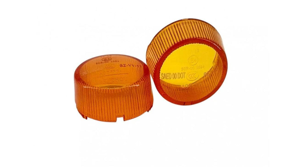 [19] COUVERT PLASTIQUE DE CLIGNOTANT ORANGE (KIT DE 2) RPA1-4-1 (SCOOTTERRE OEM)