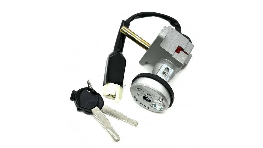 [1] ENSEMBLE COMPLET DE CONTACT (INCLUS 2 CLÉS) RF8-2-1 (SCOOTTERRE OEM)