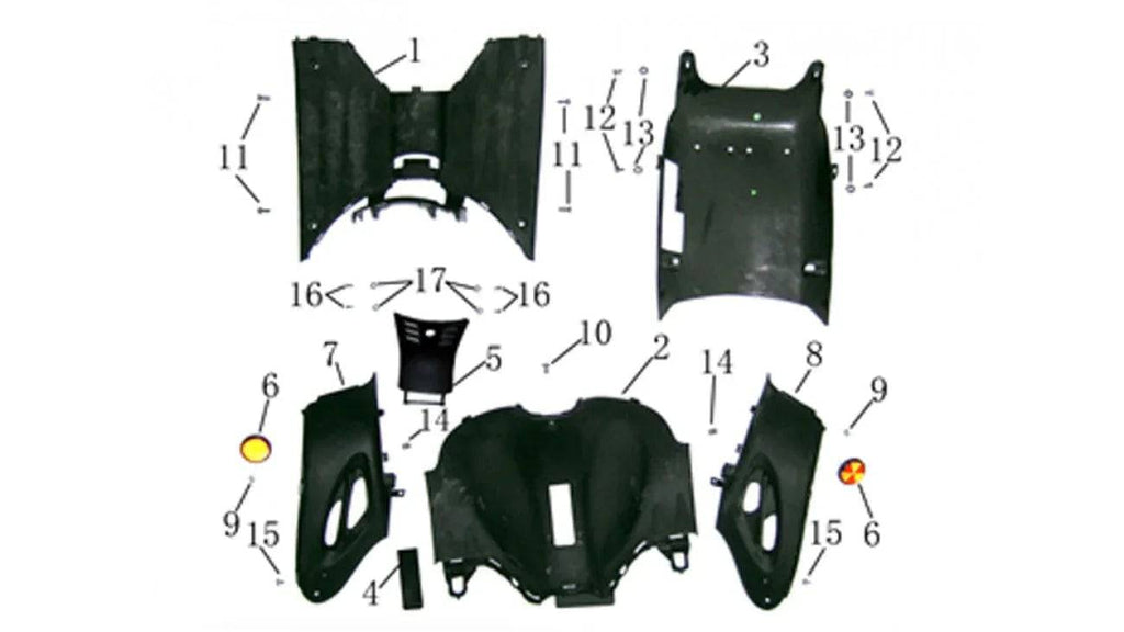 [1] PLANCHER (SCOOTTERRE OEM)