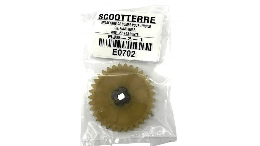 [#2] ENGRENAGE DE POMPE POUR L'HUILE 2010-2017 33 DENTS RJ9-2-1 (SCOOTTERRE OEM)
