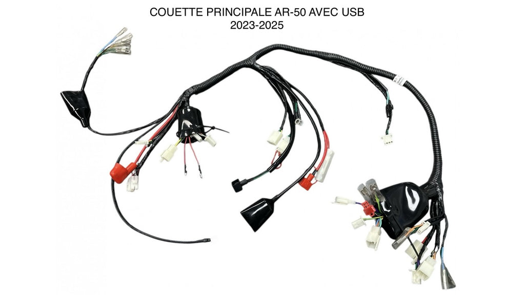 [16] COUETTE PRINCIPALE AVEC USB AR-50 (2023-2025) RK6-1-1 (SCOOTTERRE OEM)