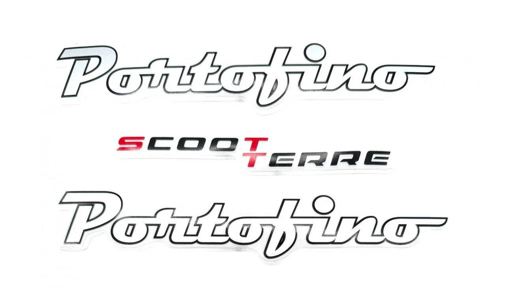 ENSEMBLE DE DÉCALQUES PORTOFINO REB2-5-4 (SCOOTTERRE OEM)