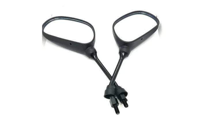 MIROIR BRAS DENUDÉ ENSEMBLE GAUCHE ET DROIT, 8MM RF3-3-1 (SCOOTTERRE OEM)