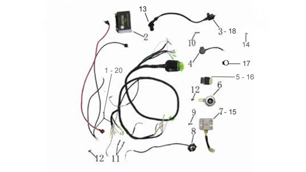 [20] COUETTE PRINCIPALE (SCOOTTERRE OEM)