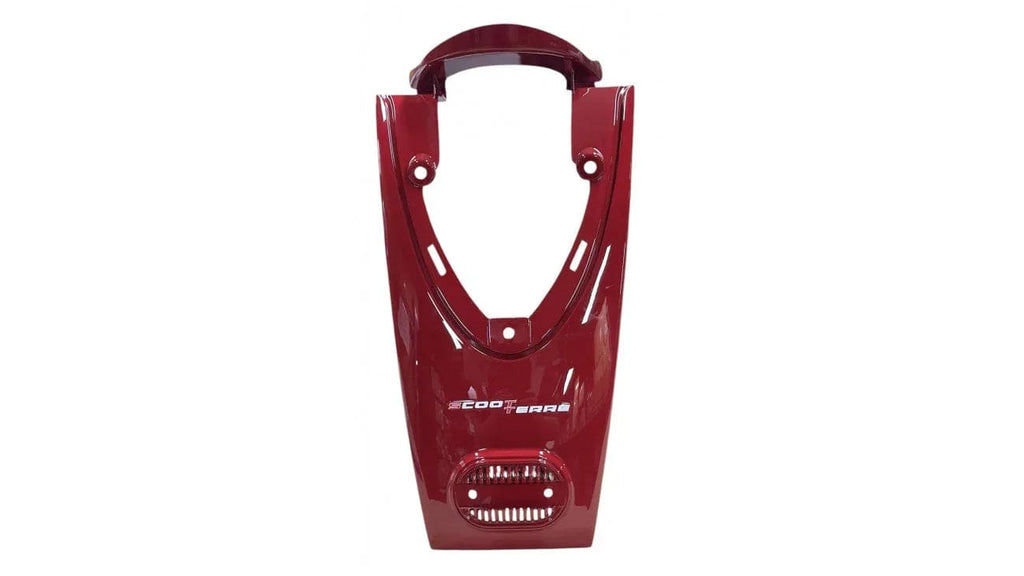 [80] SUPPORT CENTRAL PLASTIQUE DE PHARE AVANT ROUGE (2021-2022) SEG7-3-2 (SCOOTTERRE OEM)