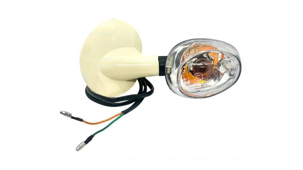 [497] CLIGNOTANT AVANT-GAUCHE BAS CRÈME (2021-2022) RM8-3-1 (SCOOTTERRE OEM)