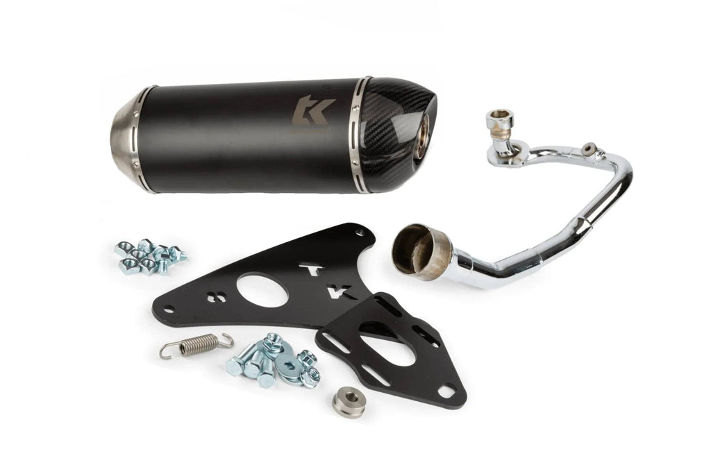 Carbon Turbo Kit Exhaust (Bws/Zuma 50F & 50X) Minarelli 4T