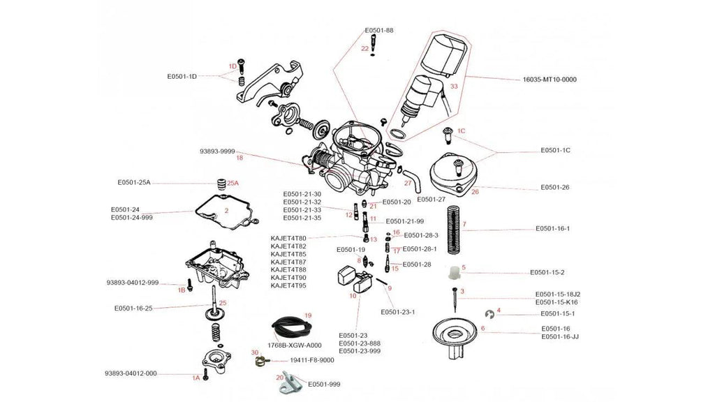 [#26] COUVERT PLASTIQUE DE CARBURATEUR (SCOOTTERRE OEM)