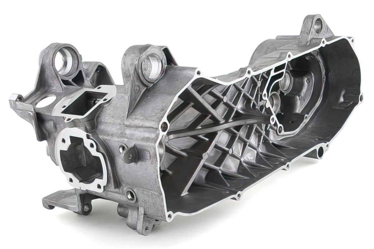 Complete Crankcase Ovetto Minarelli Horizontal (Drum Brakes) - Complete ...