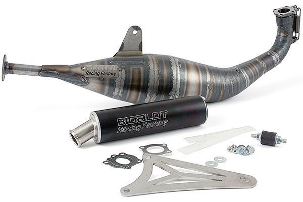 Exhaust Bidalot RF-WR 88-96CC Minarelli Horizontal - Pot d'échappement Bidalot RF-WR 88-96CC Minarelli horizontal - BID15000919