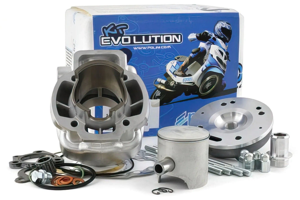 Cylinder Kit LC Polini Big Evolution 70cc 12mm Piaggio - Kit Cylindre LC Polini Big Evolution 70cc 12mm Piaggio - 140.0207