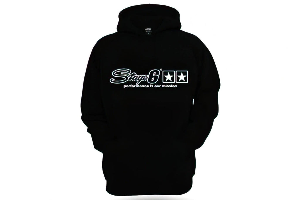 Hoodie Stage6 Black - Sweat à capuche Stage6 Noir - HOODYS6/S / HOODYS6/M / HOODYS6/L / HOODYS6/XL / HOODYS6/XXL