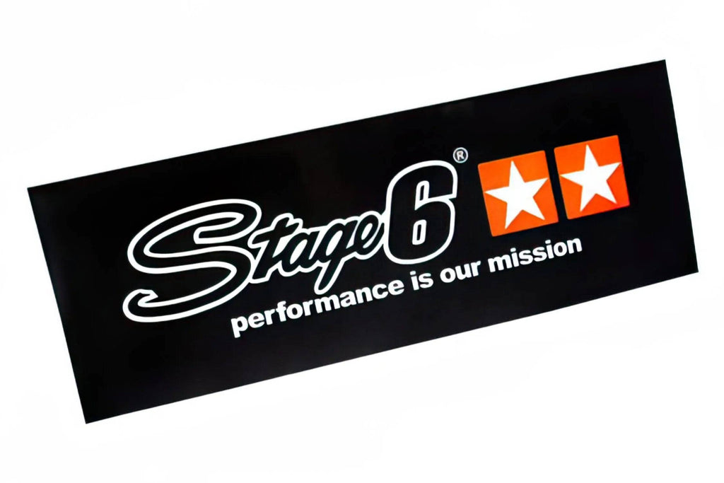 Bannières Stage6 originales, imprimées sur polaire. Sans œillets ; taille: 70x200cm. Noir Original Stage6 banners, printed on fleece. Without grommets; size: 70x200cm. Black S6-0571/BK