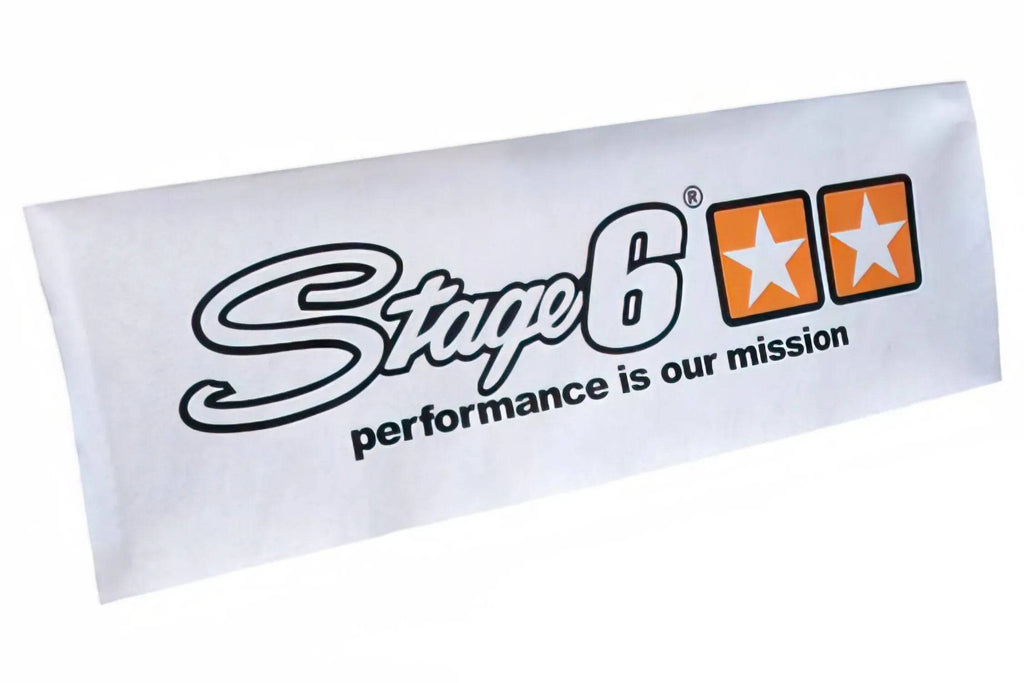 Banner Stage6 White (70 x 200cm) - Bannière Stage6 Noir / Blanche - S6-0571/WH