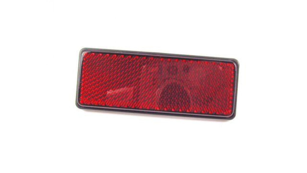 RÉFLECTEUR ROUGE RECTANGULAIRE RP2-4-5 (SCOOTTERRE OEM)