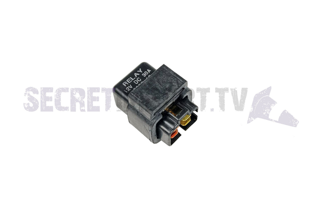 Starting Relay Adly OEM (ADLY GTC / GTS & GTR) 38501-105-0A1 Relais pour demarreur électrique d'origine Adly. Convient pour tout les modèles Adly Bulleyes 50cc 2t, Adly GTA 50cc 2t & Adly GTS-R 50cc 2t. / Original Adly electric starter relay. Suitable for all Adly Bulleyes 50cc 2t, Adly GTA 50cc 2t & Adly GTS-R 50cc 2t models.