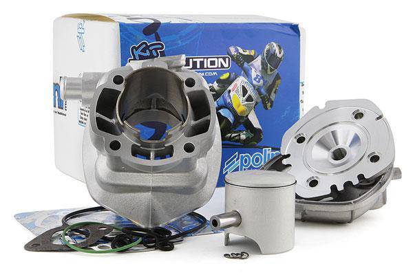 Cylinder Kit LC Polini Evolution III 70cc 12mm Minarelli Horizontal - Kit Cylindre LC Polini Evolution III 70cc 12mm Minarelli Horizontal - 166.0113