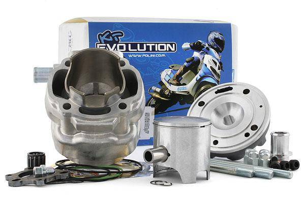 Cylinder Kit LC  Polini Big Evo 94cc 13mm Minarelli Horizontal - Kit Cylindre LC Polini Big Evo 94cc 13mm Minarelli Horizontal - 166.0111