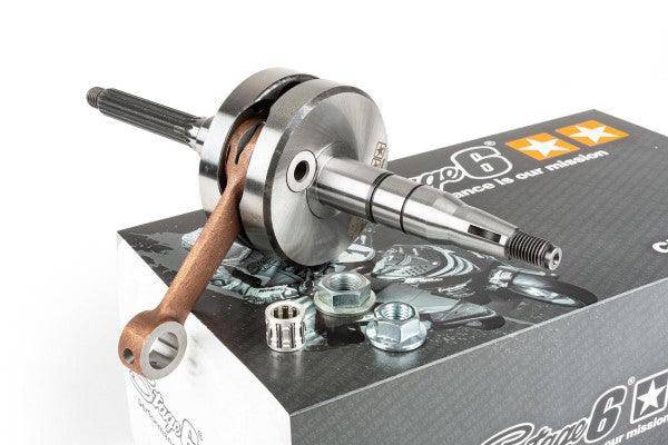 Crankshaft Stage6 HPC MKII 10mm Minarelli Horizontal - Vilebrequin Stage6 HPC MKII 10mm Minarelli horizontal - S6-8016601
