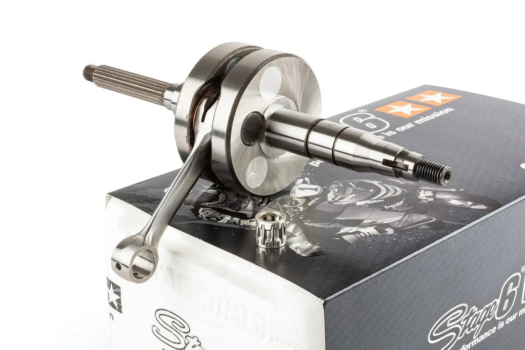Crankshaft Stage6 Pro Replica 10mm Minarelli Horizontal - Vilebrequin Stage6 Pro Réplique Minarelli 10mm Horizontal - S6-8116600