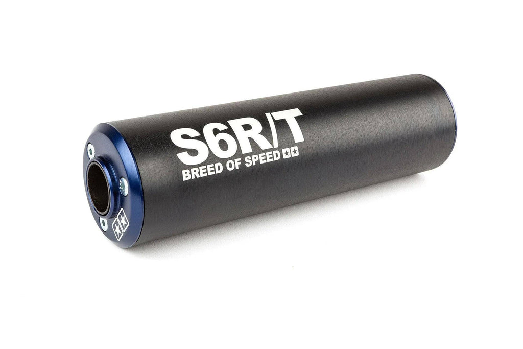 Silencer Stage6 R/T 80Cc // 100Cc (Drag Race Exhaust) Black / Blue