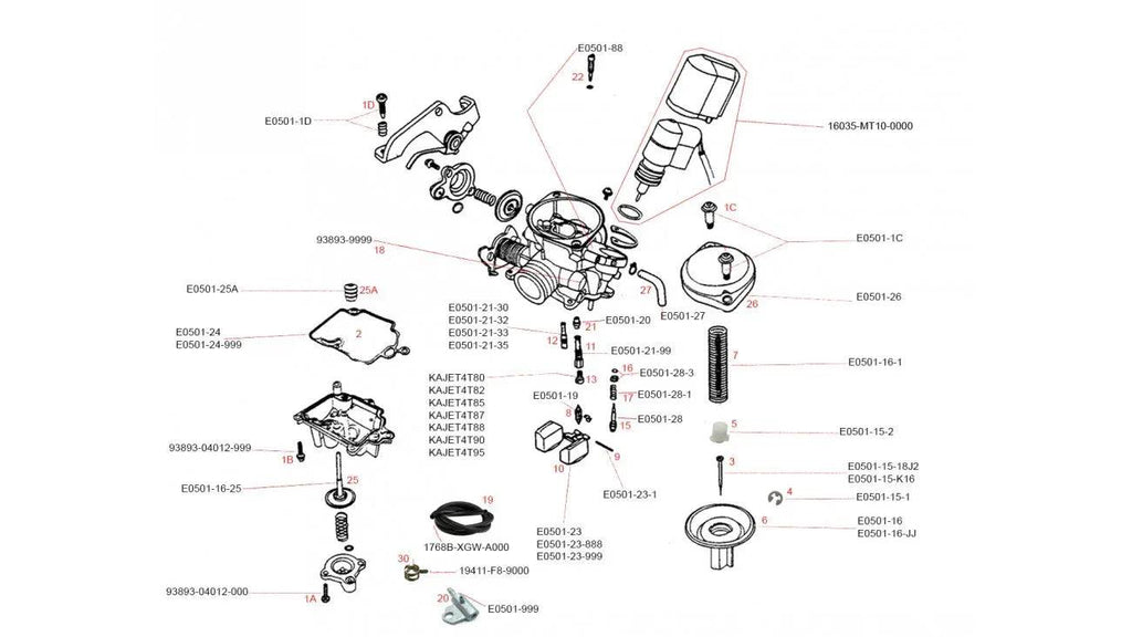 [#7] RESSORT D'AIGUILLE DE MEMBRANE (SCOOTTERRE OEM)