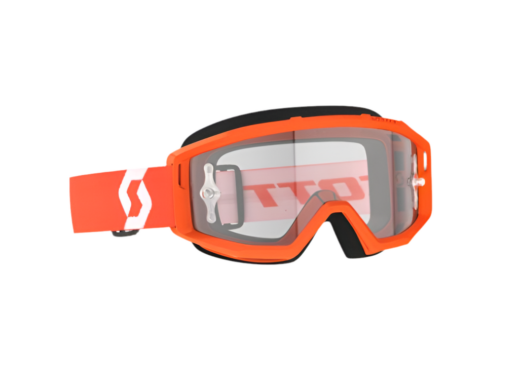 Primal Clear MX Goggles Orange