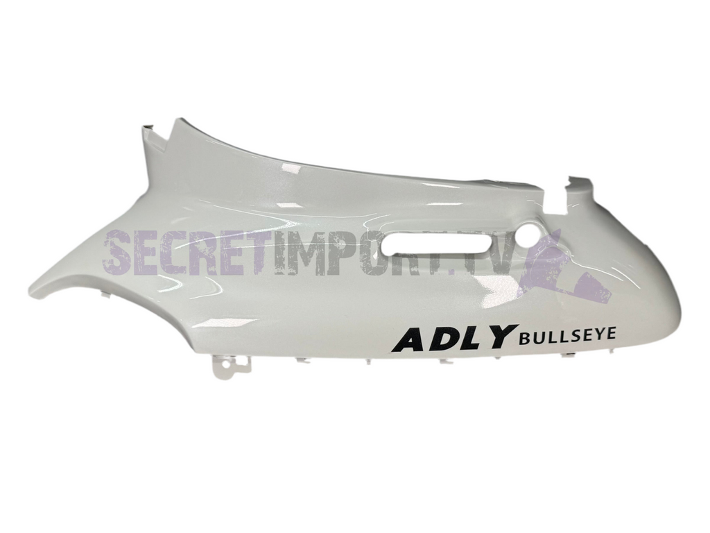 [#1] Jewel White Left Side Cover Adly OEM (Adly GTC)
