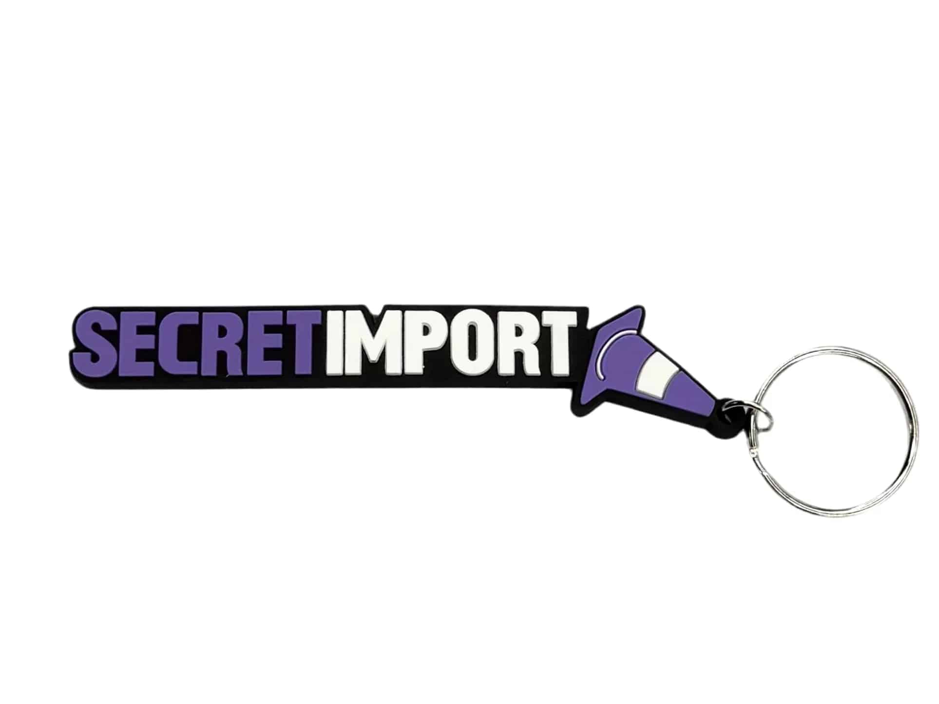 Key Ring Vinyl Secret Import - Porte-clés Vinyle Secret Import
