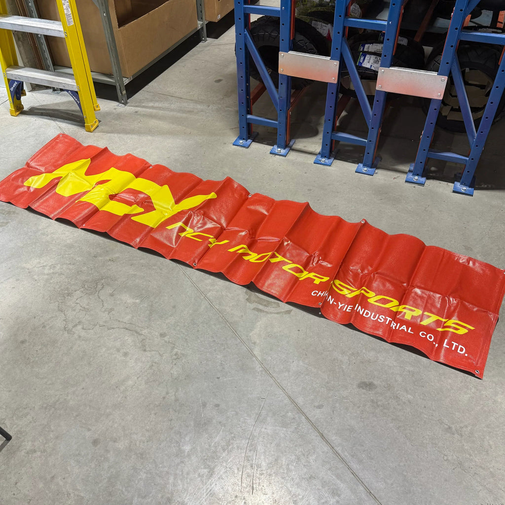 Banner NCY Motor Sports Orange/Red