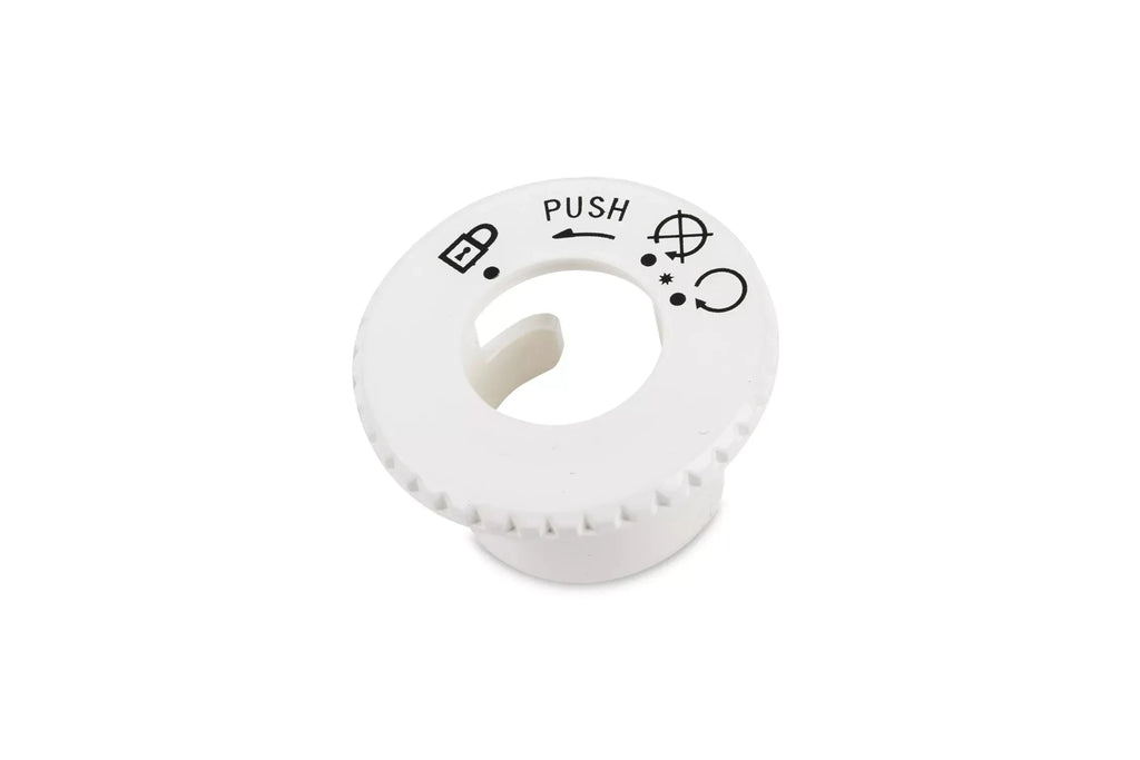 White Ignition Lock Cover (MBK Booster Before 2004)