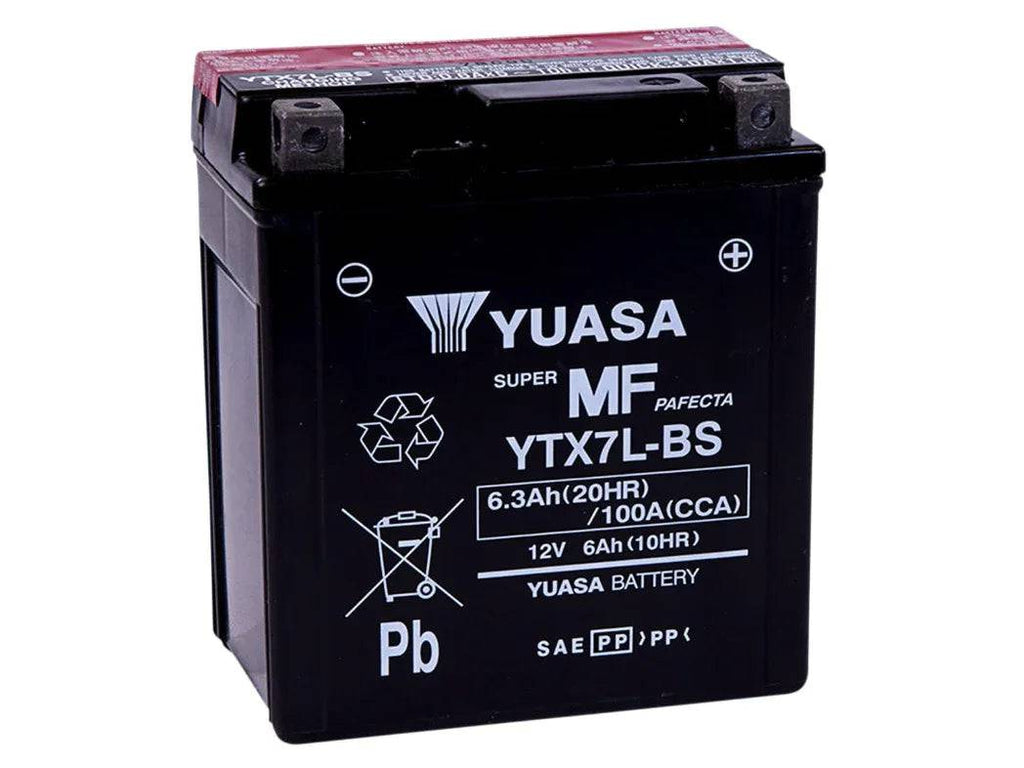 12 V, 6 ampère-heure, 100 ampères de démarrage à froid, batterie sans entretien
Totalement scellé et anti-déversement : tout l'acide est absorbé dans des plaques spéciales et des séparateurs de tapis de verre absorbés
Pas besoin d'ajouter de l'eau
La technologie avancée plomb-calcium maintient sa gravité spécifique plus de 3 fois plus longtemps que les batteries conventionnelles
Batterie fournie sèche avec flacon d'acide