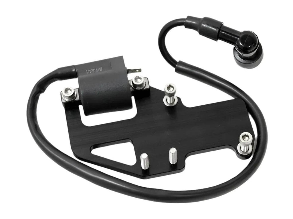 Black Fuel Pump & Coil Bracket TRS Honda Ruckus - Pompe à essence et support de bobine noirs TRS Honda Ruckus