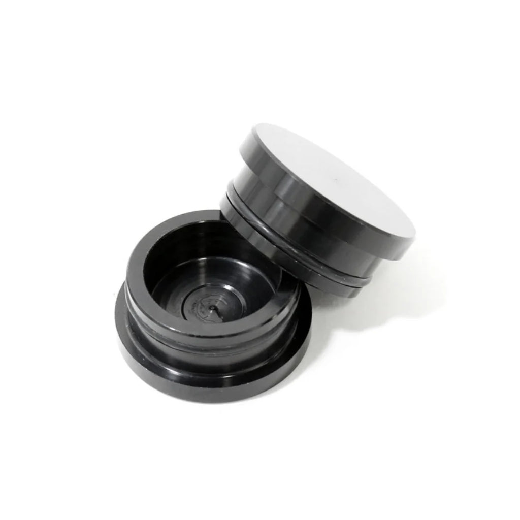 Bouchons de cadre en aluminium TRS pour Honda Ruckus (Noir) - TRS-AFC99/BK