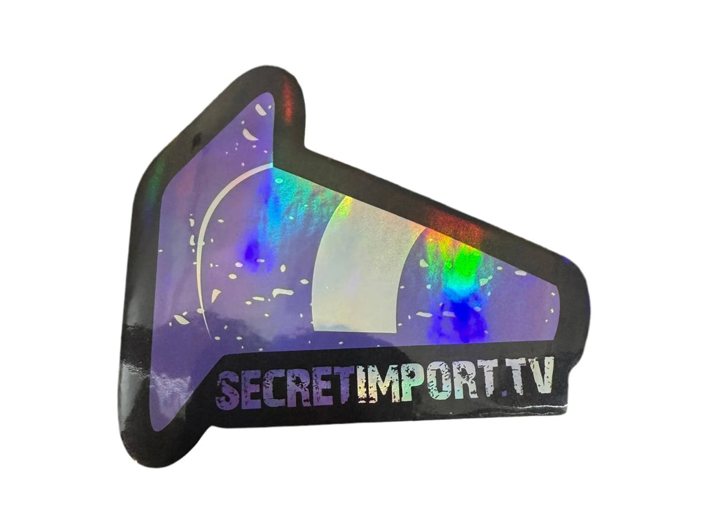 Secret Import Cone Stickers
