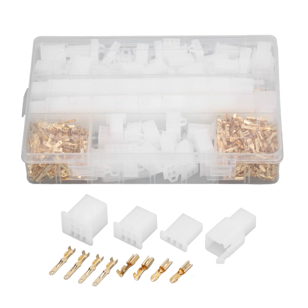 2.8mm Quick Electrical Connector Kit – 1-pin to 9-pin Male and Female