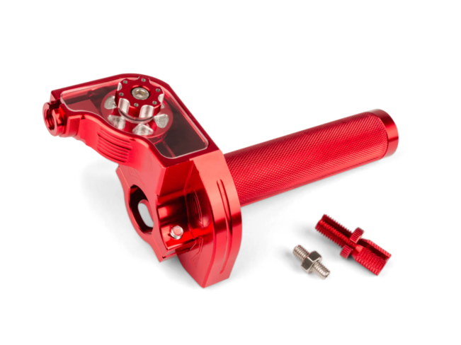 Quick Action Throttle MotoForce Racing CNC Aluminium
