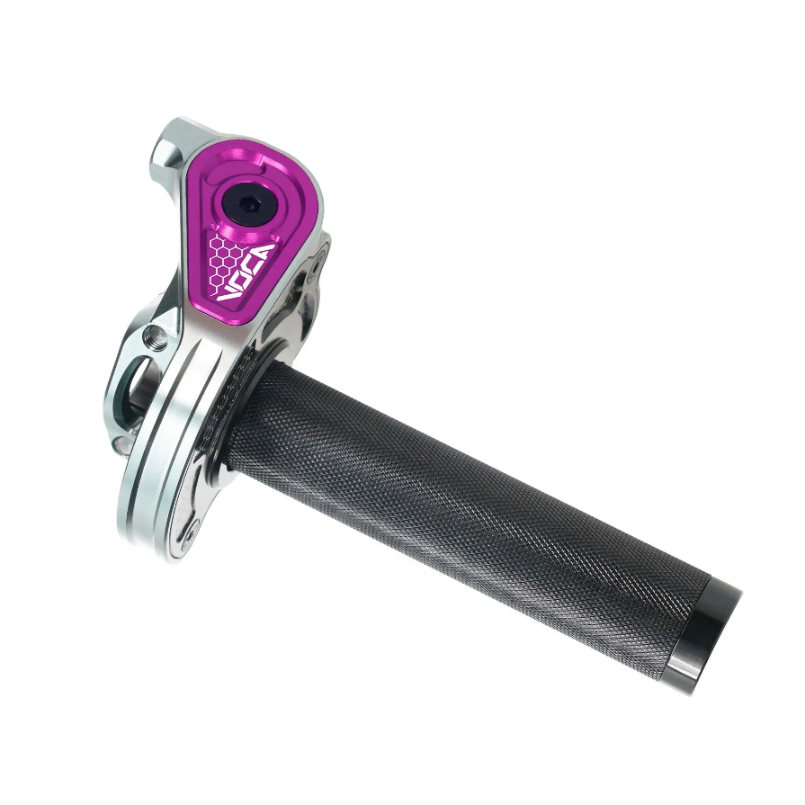 Quick Action Throttle Grip Voca Bestia CNC 90º