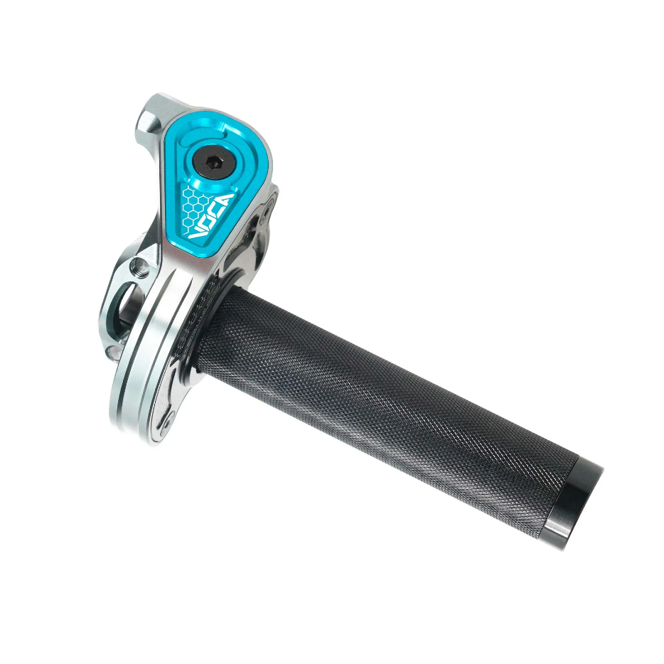 Quick Action Throttle Grip Voca Bestia CNC 90º
