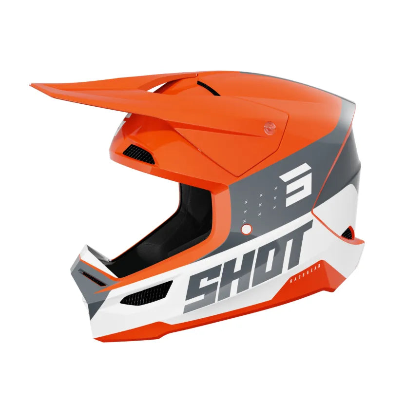 Casque Shot Race Gear - Furious League Orange